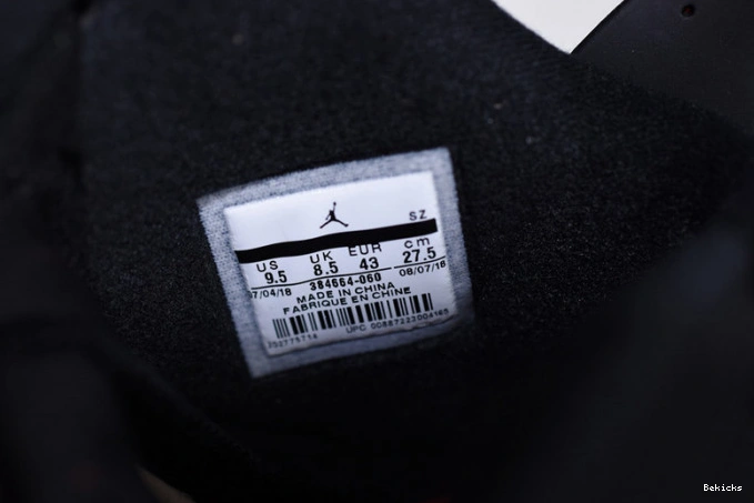 Reps BK 384664-060 air jordan 6 retro black infrared 1106